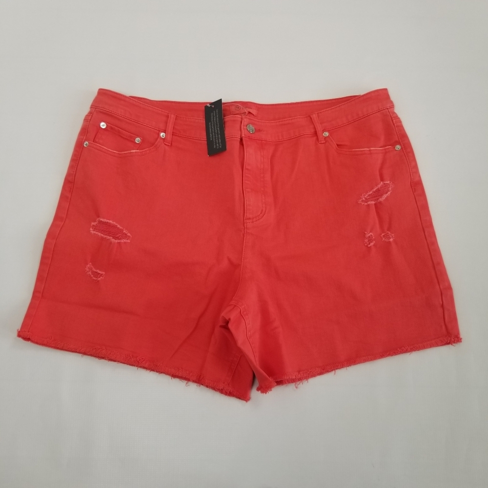 Candace Cameron Bure Denim Shorts Size 20WP NWT